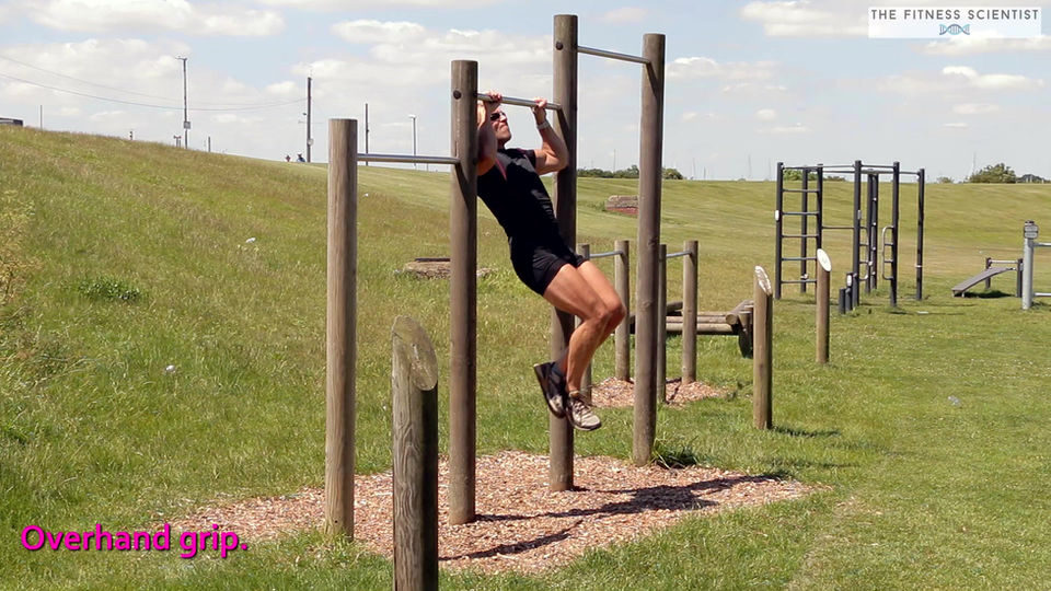 Reverse pull ups